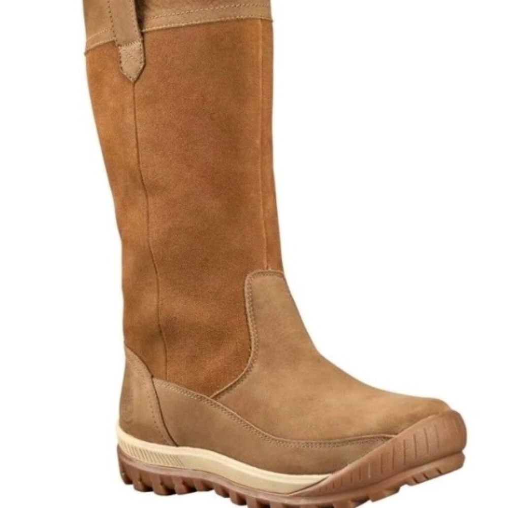 TIMBERLAND WATERPROOF TAN BOOTS